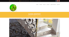Desktop Screenshot of kamen-josipovic.com